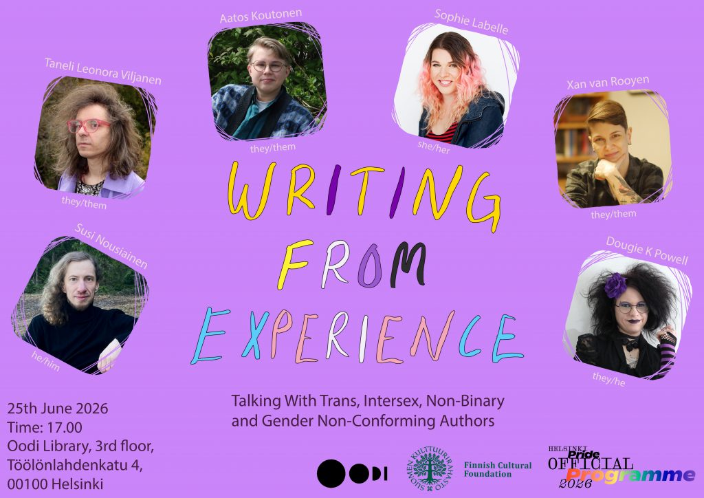 Writing From Experience - 2026!
